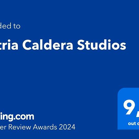 Ostria Caldera Studios Ía Eksteriør bilde
